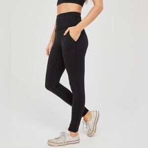 Offline by Aerie | Women's The Hugger Legging Hi-Rise | Black XS (EUC)